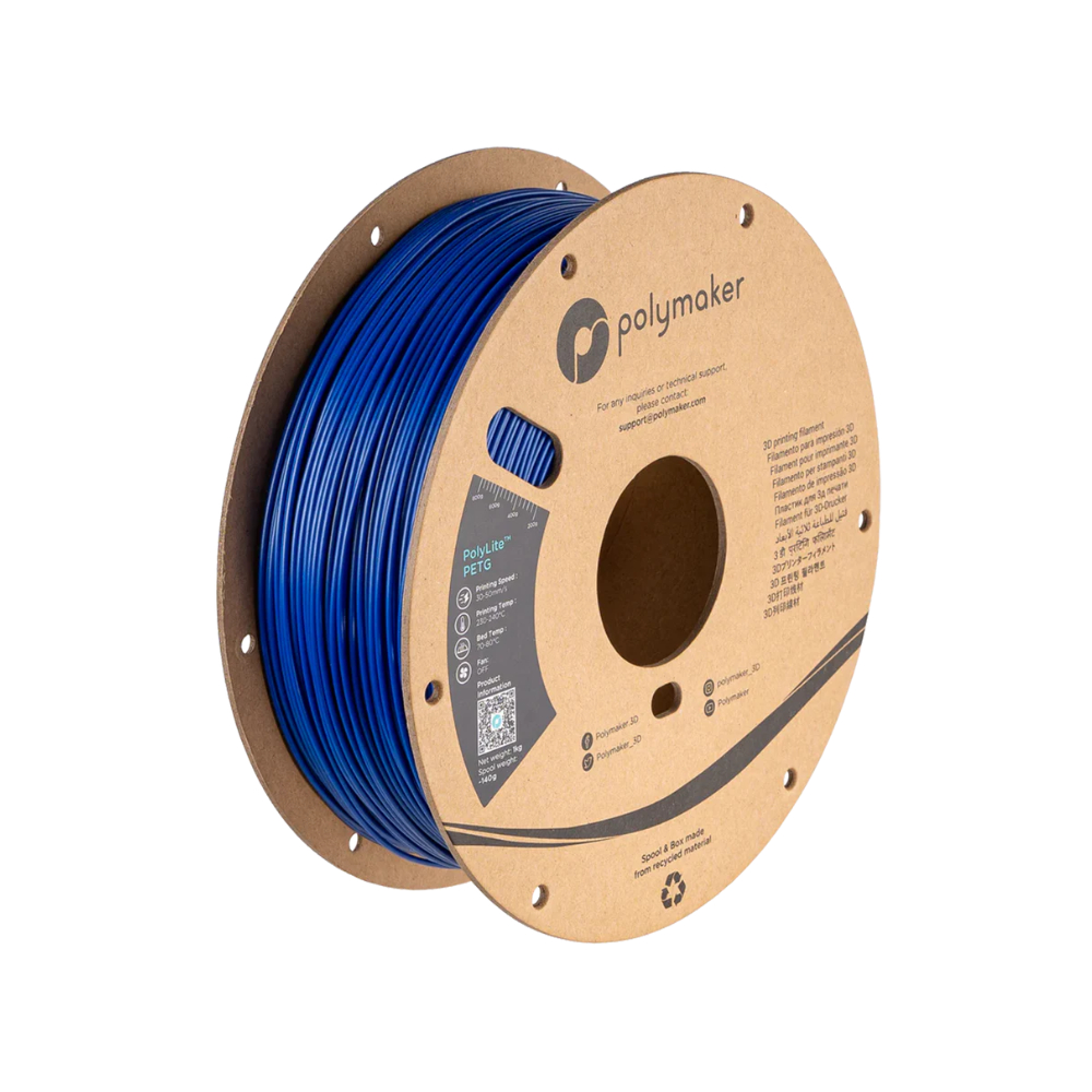 PETG PolyLite Polymaker Blue 1.75 mm